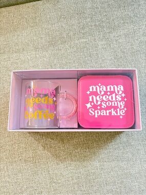 Gift set of a 14oz mug and a jewelry box!